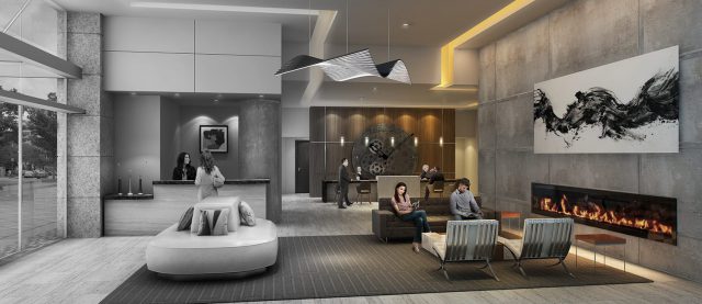 Houston Luxury Apartment Lobby